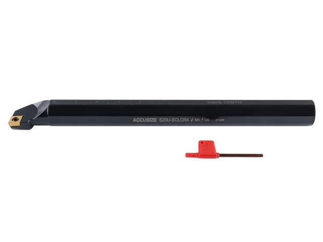 1-1/4'' by 14'' Overall Length, Rh Sclcr Indexable Boring Bar with Ccmt432 Carbide Inserts, P252-S413 1-1/4' Shank, 14' OAL, Min Bore 1-1/2',...