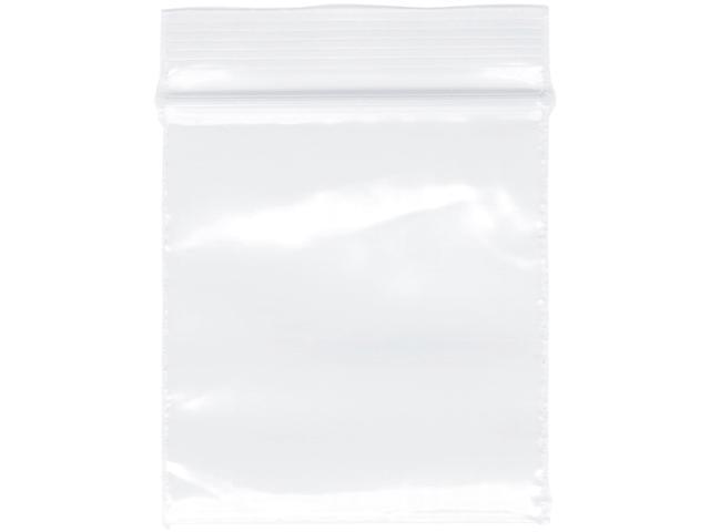 1.5' x 1.5' (Case of 30,000), 2 Mil Zipper Reclosable Plastic Bags