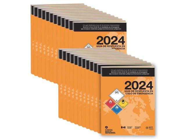 2024 Emergency Response Guidebook (ERG), Soft Bound, 5.5 x 7.5', Spanish, 25-Pack, J. J. Keller & Associates, Inc