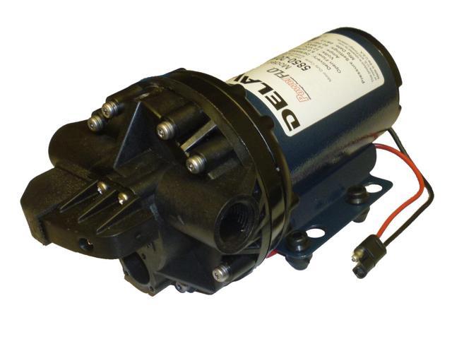 Delavan 5850-201E-SB Diaphragm Pump 12V, 60PSI, 5.0GPM, Demand Pump