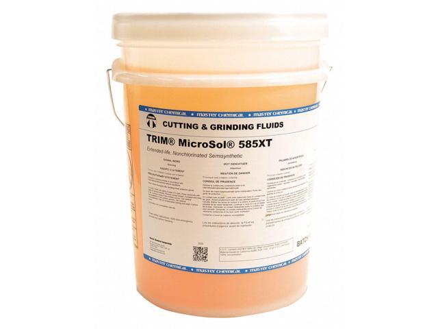 Cutting & Grinding Fluids MS585XT/5 MicroSol 585XT Nonchlorinated Semisynthetic Microemulsion Coolant, Extended life, 5 gal Pail