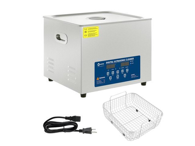 22L Ultrasonic Cleaner with Heated Function, Digital Timer & Stainless Steel Tank, Commercial Ultrasonic Cleaning Machine for Auto Parts,.
