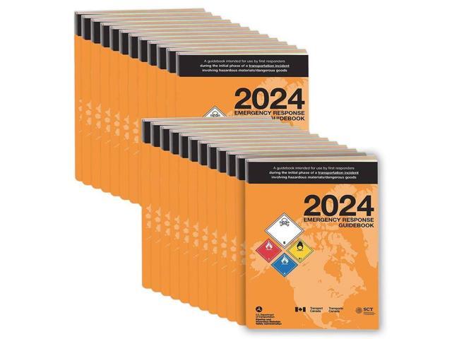 2024 Emergency Response Guidebook (ERG), Soft Bound, 5.5 x 7.5', English, 25-Pack, J. J. Keller & Associates, Inc
