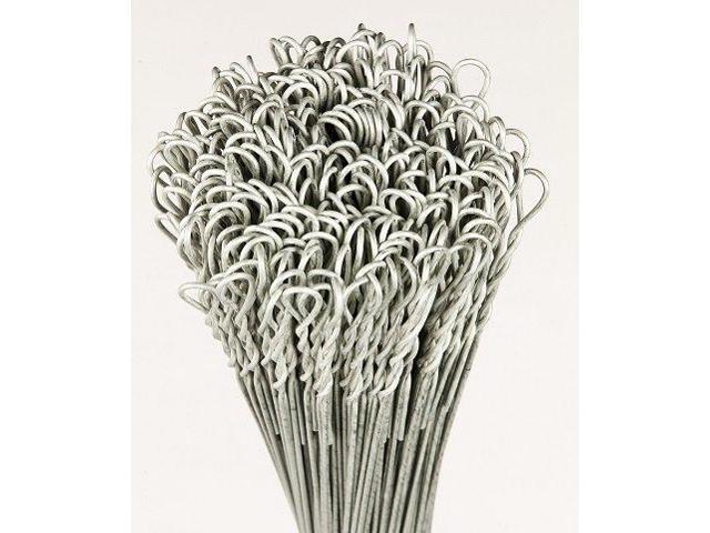 Baling Wire 14 Foot Long 14 Gauge 250 Piece Bundle Single Loop Galvanized