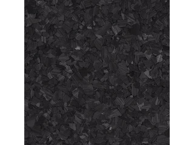 40 lb Box Decorative Chip Stone Flakes for Epoxy Floor Coating Protection/Enhancement for All Surfaces - for Garages, Basements, & More (Carbon)