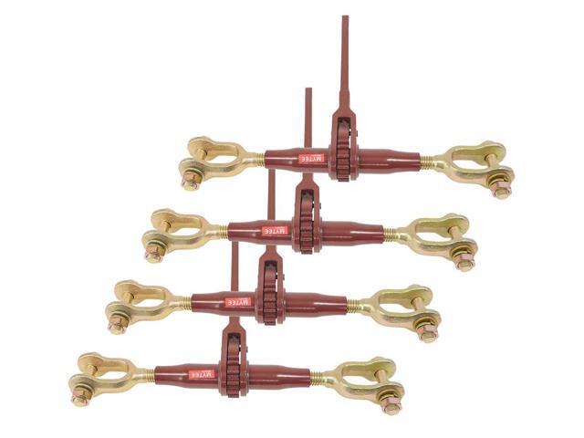 (4 Pack) Ratchet Speciality Binder, Jaw-Jaw 10' Barrel, 13,000 lbs WLL