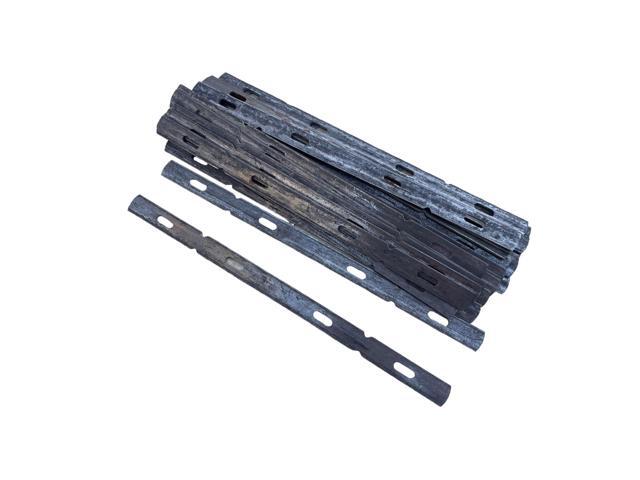 X Flat Ties for Concrete Forms - 11 Gauge Steel - Compatible with Standard Wedge Bolts - Space and Secure Modular Concrete Forms (300, 0.82' x 14.38')