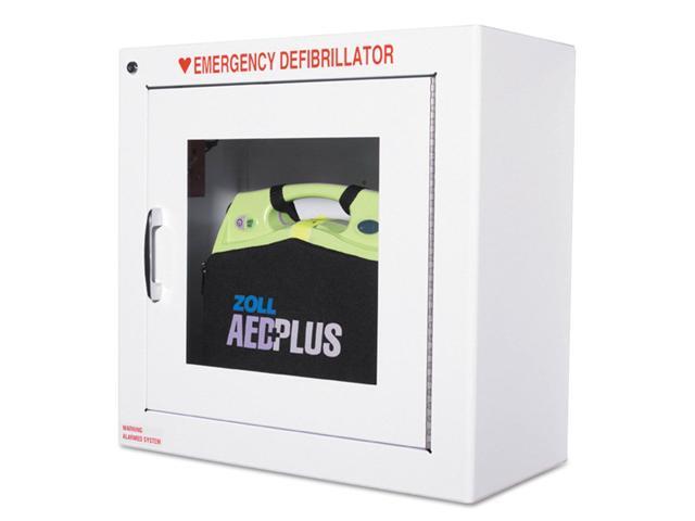 Zoll AED Plus, Wall Cabinet, 9'W, White