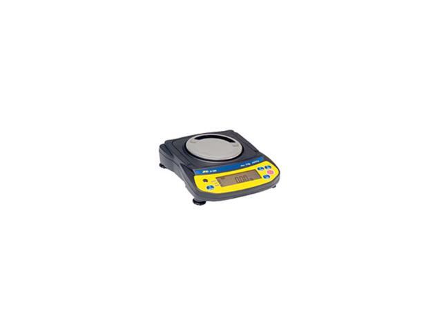 A & D Engineering EJ-120 Newton Compact Electronic Toploading Balance with LCD Display, 110mm Pan, +/-0.01g Linearity, 120g Capacity, 0.01g Readability