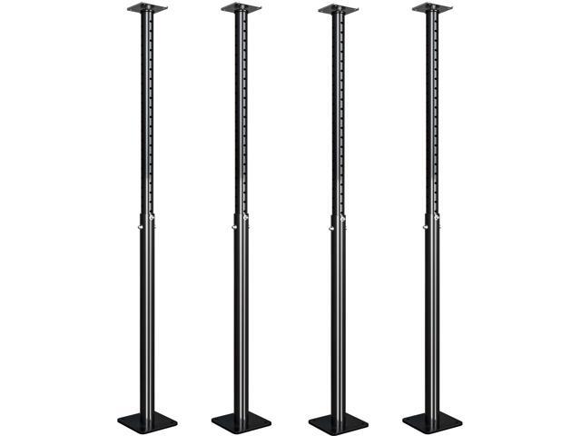 4 Pack 55'-98' Adjustable House Floor Wall Jack, 18000 lbs Max Load Capacity, Floor Joist Jack for Leveling Framing Basement Crawlspace Beam Roof...