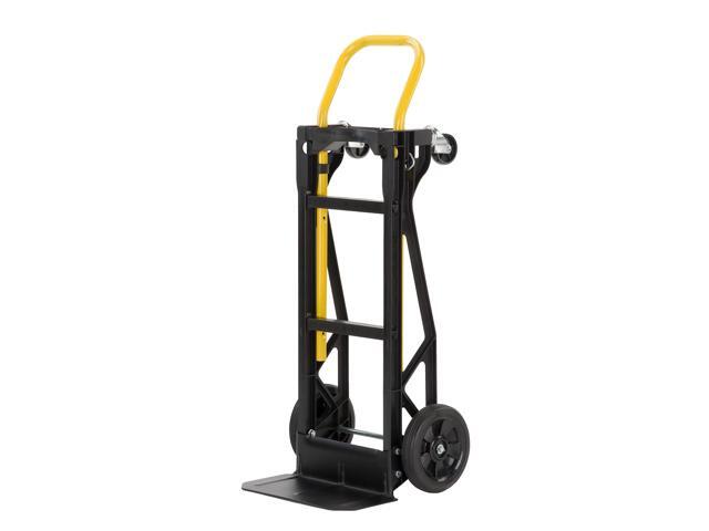 Lightweight Glass Filled Nylon Plastic Convertible Hand Truck and Dolly, 400 lb. Capacity (PJDY2223A)