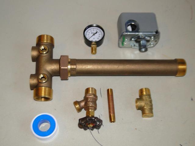 1 x 11 Tank Tee with UNION Kit Installation Water Well Pressure Tank with SQUARE D 40/60 pressure switch NO LEAD