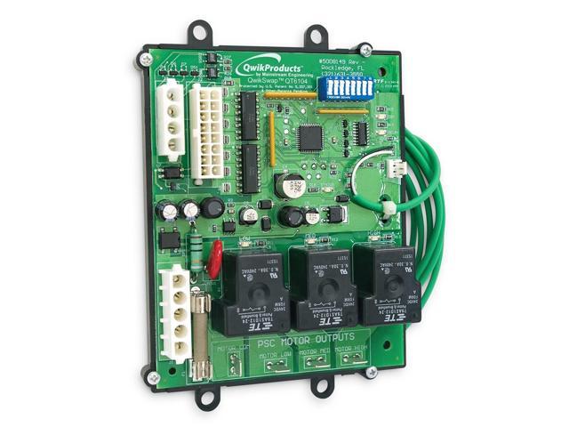 QwikSwap V3 QT6104 Electric Motor Replacement for Variable Air Flow ECM Motors