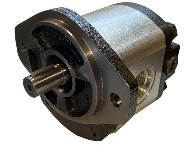 Hydraulic Gear Motor or Pump bi-Direction Rotation, 8-26 cc/rev (0.488-1.58 in3/rev) 2-17gpm 21-40HP 2500-3600 PSI SAE A Mount, MFEG Series