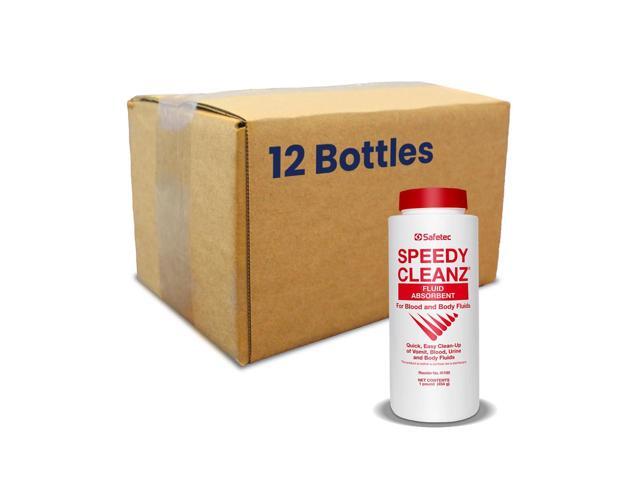 Speedy Cleanz Fluid Absorbent 16oz. Shaker Top Bottle (12 bottles/case) (for urine, vomit and body fluid spills)