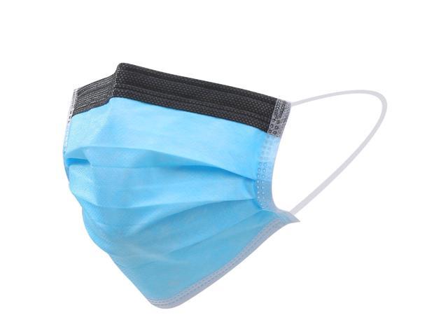 2000PCs Tigris Antifog Foam Blue Face Mask by Omnia ONE 3Ply Level-3 Mask Breathable Individually Packed Indoor & Outdoor Use