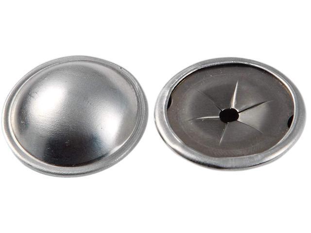 Insulation Dome Cap Washers (1000, Aluminum) Click for Package Quantity Options, Made in USA