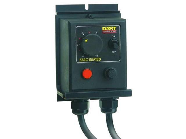 55AC10E 0-120 VAC, 10 AMP MAX, AC Voltage Supply, Enclosed Variable, Full Wave, Possible Replacement for Grainger 4X797