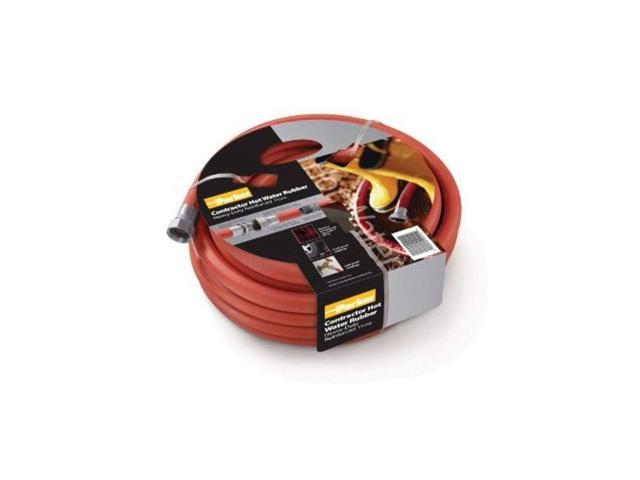 HWR5875 Rubber Cover HWR Premium Hot Water Hose Assembly, Red, 75' Length, 0.625' ID