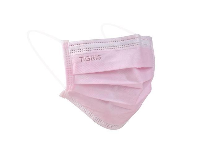 2000 Pcs Tigris Disposable Face Mask Earloop Face Mask 3-Ply Protection Face Masks 4.0g Disposable Breathable Mask for Adult, Home, Office,...