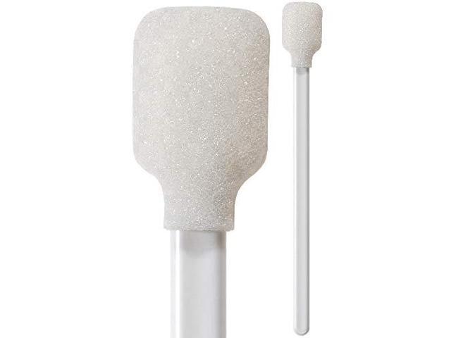 (Bag of 500 Swabs) 5' Square Head Foam Swab for Printer Cleaning by: 71-4500 - Made in The USA