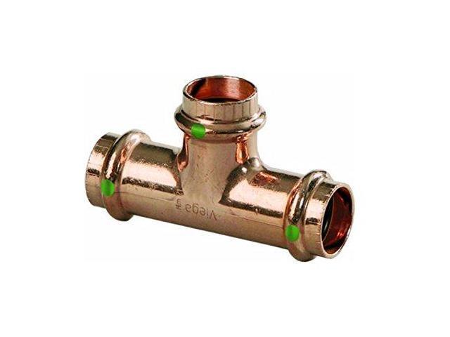 77412 Propress Zero Lead Copper Tee with 1' Press x Press (10-Pack)