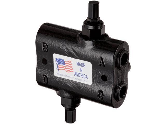 Double Relief Cushion Valve: No. DRV-4HH,Max 30 GPM 1500-3000 PSI Adjustable Range and Max PSI Upto 3000 With 1/2' NPTF Port Size