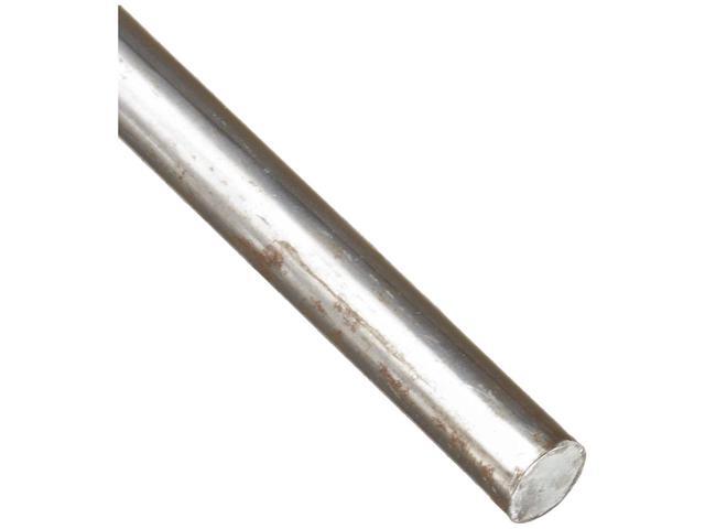 1018 Carbon Steel Round Bar, Unpolished (Mill) Finish, Cold Finish, ASTM A108, 1.5' Diameter, 48' Length, OnlineMetals