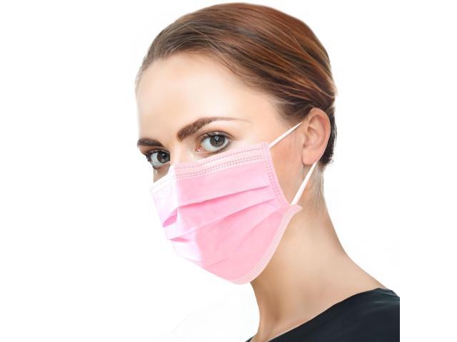 Omnia Tigris Disposable Face Mask 2000 Pcs Earloop Face Mask 3-Ply Protection Face Masks 4.0g Disposable Breathable Mask for Adult, Home,.