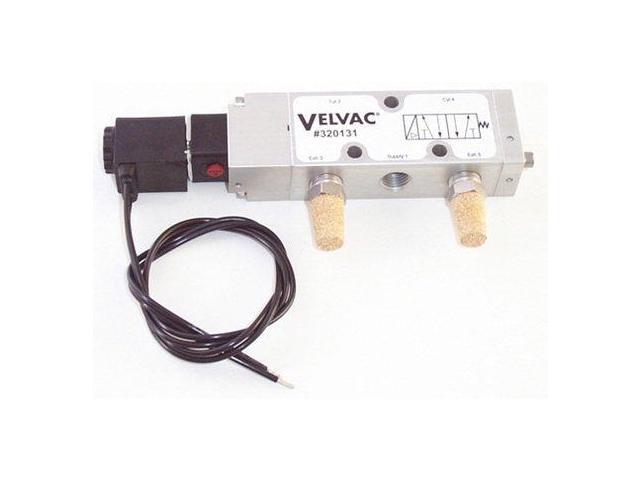 43217-32568 Four-Way Electronic Solenoid Air Valve - Stainless Steel Body