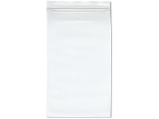 7' x 10' (Pack of 500), 6 Mil Industrial Duty Zipper Reclosable Plastic Bags