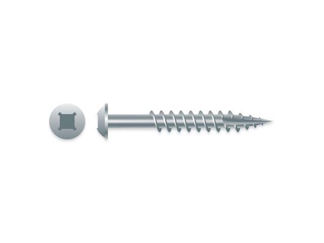 #8 x 2-1/2' Combo Drive Round Washer Head ZINC Plated Screws 2,000ct