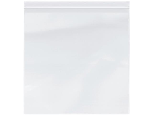 12' x 12' (Case of 1,000), 2 Mil Zipper Reclosable Plastic Bags
