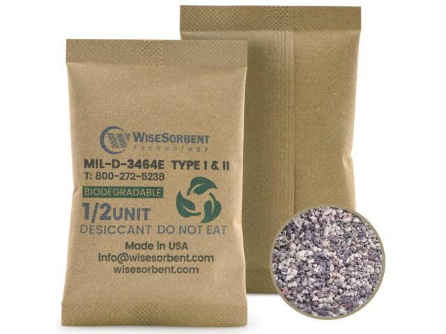 Kraft Clay Desiccants Packs for Safe, 17 Gram 700 Pack Dehumidifier for Gun Safe, Military Grade Moisture Absorbers, Conforms to MIL-D-3464E Type I...