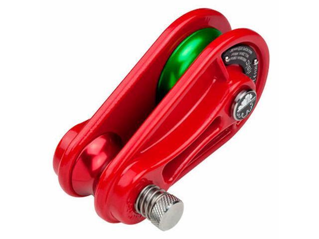 2.2 ton (3/4' line) Red Pulley Block (Green Wheel)