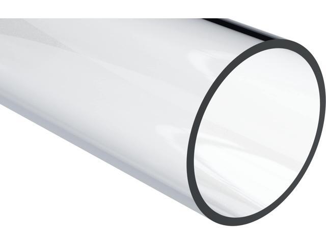 Plastic-Craft Polycarbonate Round Tube, Clear, 5-3/4' (5.75') ID x 6' OD x 72' L