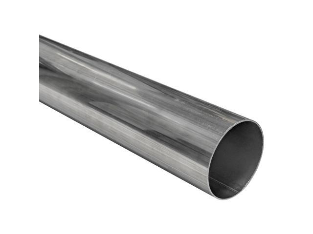 3-1/2' OD 304/304L Stainless Steel Tubing, 16 Gauge (.065), Welded, A269, Mill ID, Bright Annealed OD - 7' Length