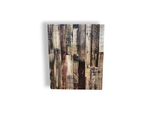 Resin Wood Look Table Top - Rustic, Outdoor All-Season Rustic Top Table Top, Natural Wood Look (30' x 30')