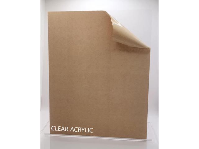 Acrylic Plexiglass Plastic Sheet 1/2' x 24' x 48' - Clear