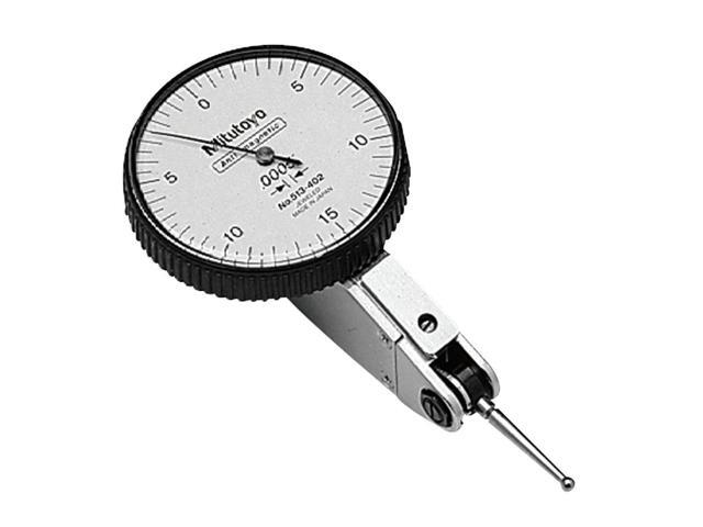 513-403-10T Dial Test Indicator Full Set Standard.008 in, 0-0.0008 in, +/L.0001 in Accuracy,.0001 in, Carbide