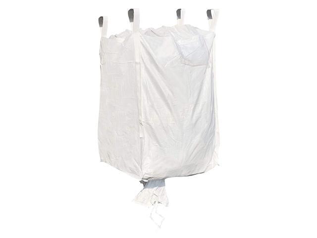FIBC Bulk Bag 35' L x 35' W x 50 Inch Height Large Sandbags Industrial Grade Bag Holds Up to 3000 LBS or 45 Cubic Ft. FDA Compliant UV.