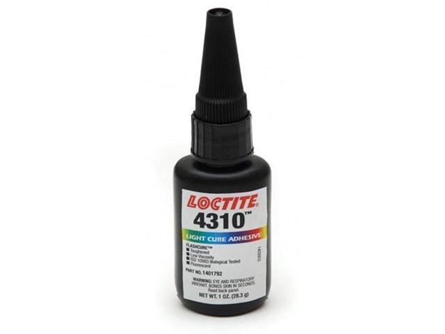 1401792 4310 Flashcure Light Cure Instant Adhesive, 1 oz. Bottle
