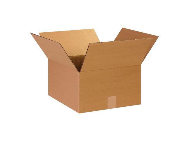 14 x 14 x 8 Corrugated Cardboard Boxes, Medium 14'L x 14'W x 8'H, Pack of 25 Shipping, Packaging, Moving, Storage Box for Home or Business,...