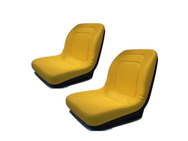 (2) HIGH Back Seats for John Deere Gator XUV 620i, 850D, 550, 550 S4 UTV Utility