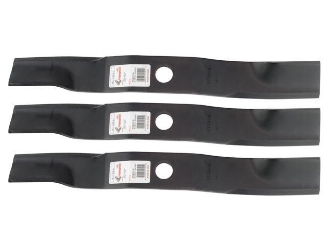 3 Mower Blades Fit Kubota Models ZD ZG KOHLER ZD1F-60P ZD21 ZD25 Replaces K5647-34330 3 Blades For 60 Deck