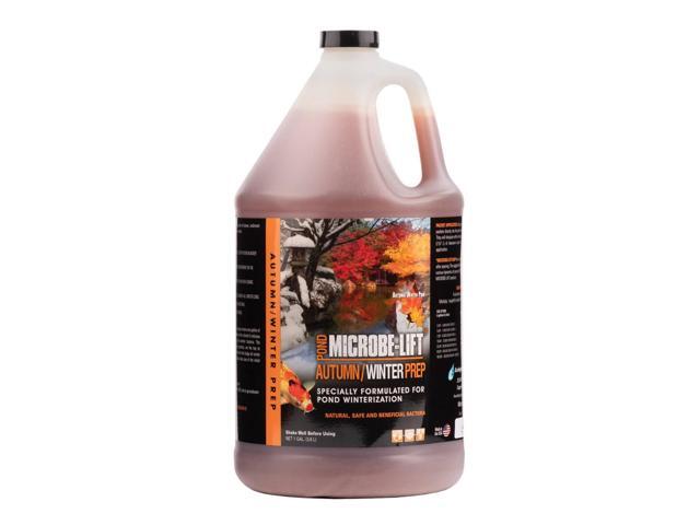Autumn and Winter Prep Seasonal Conditioner for Ponds and Outdoor Water Gardens, Safe for Live Koi Fish, Plants, and Décor, 1 Gallon Liquid and 8...