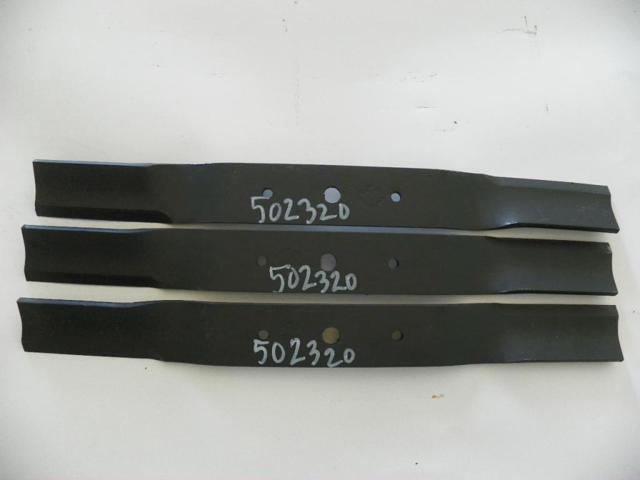 King Kutter 60' Finish Mower Blades Set of 3, Code 502320