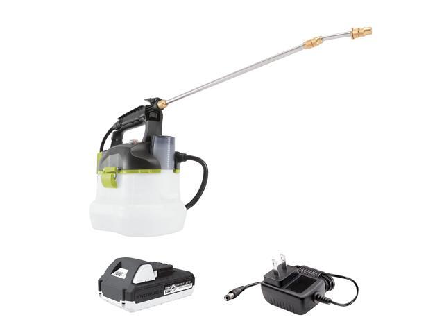 24V-GS-LTW IONMAX 24-Volt, 1-Gallon Multi-Purpose Chemical Sprayer, Kit (w/ 1.3-Ah Battery + Quick Charger)