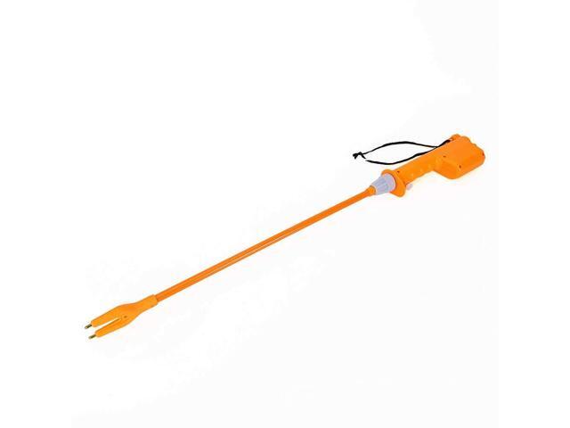 Electric Prod Hot Shock, Rechargeable Electric Livestock Cattle Pig Prod Shock Safety Prodder 8000-10000V