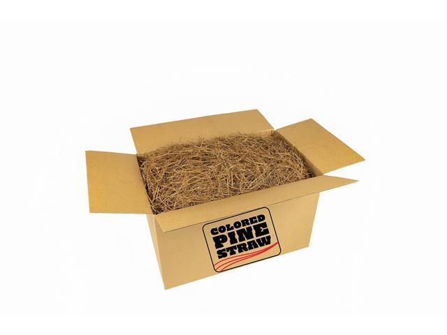 Longleaf Pine Straw Loose in Box for Landscaping - Non-Colored - Covers Up to 90 Square Feet